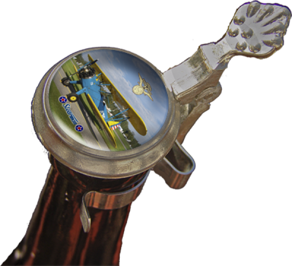 Boing Stearman - Zinndeckel