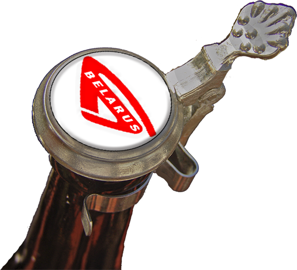 Belarus - Zinndeckel