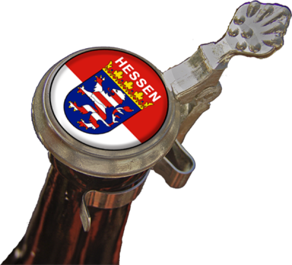 Hessen Zinndeckel