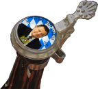 Franz Josef Strauss - Zinndeckel